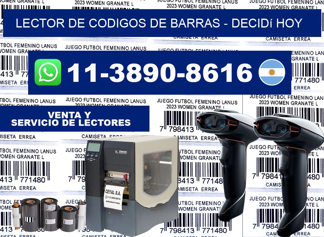 lector de codigos de barras - Decidí hoy