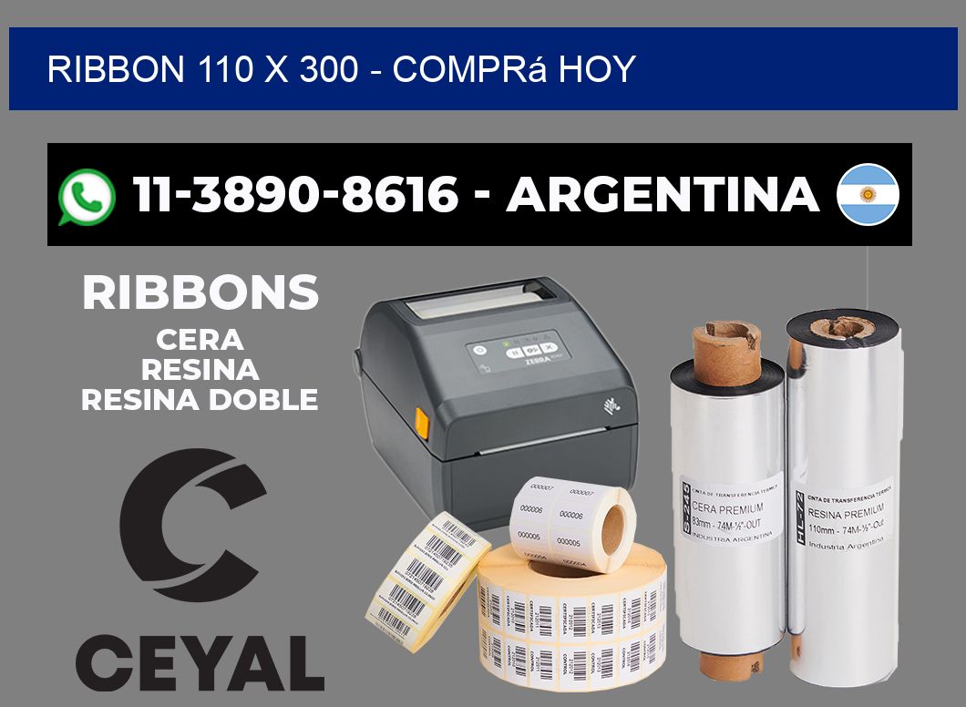 ribbon 110 x 300 - Comprá hoy