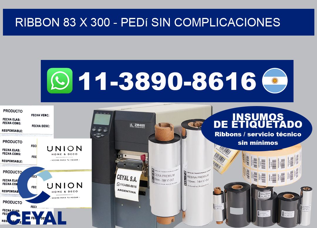 ribbon 83 x 300 - Pedí sin complicaciones