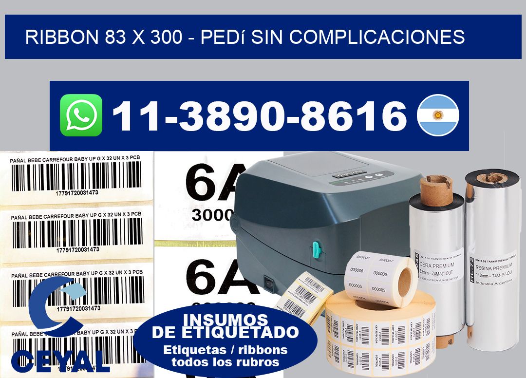 ribbon 83 x 300 - Pedí sin complicaciones