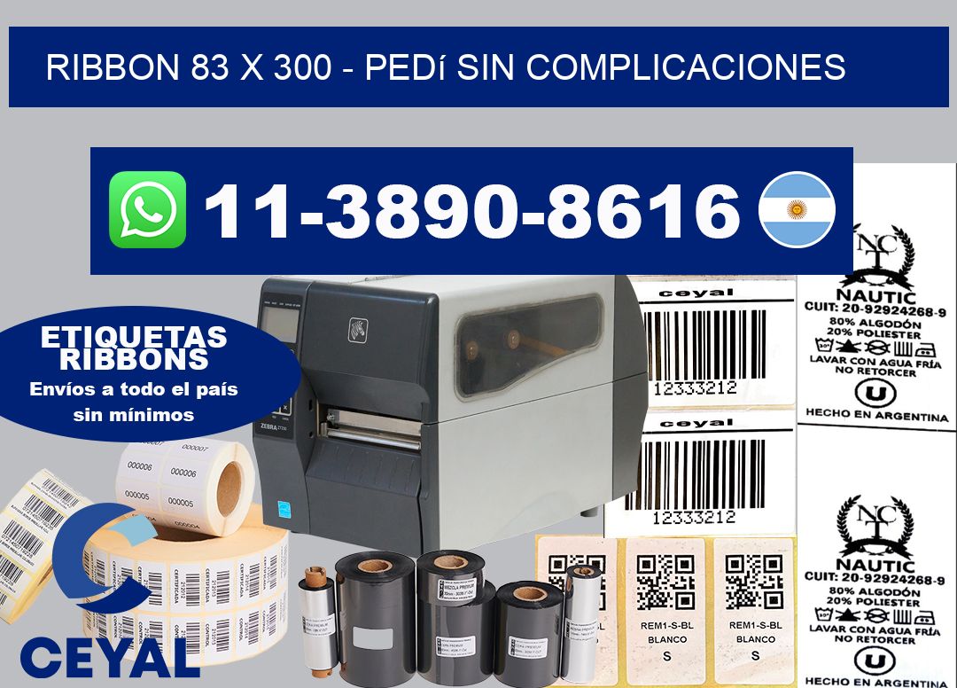 ribbon 83 x 300 – Pedí sin complicaciones