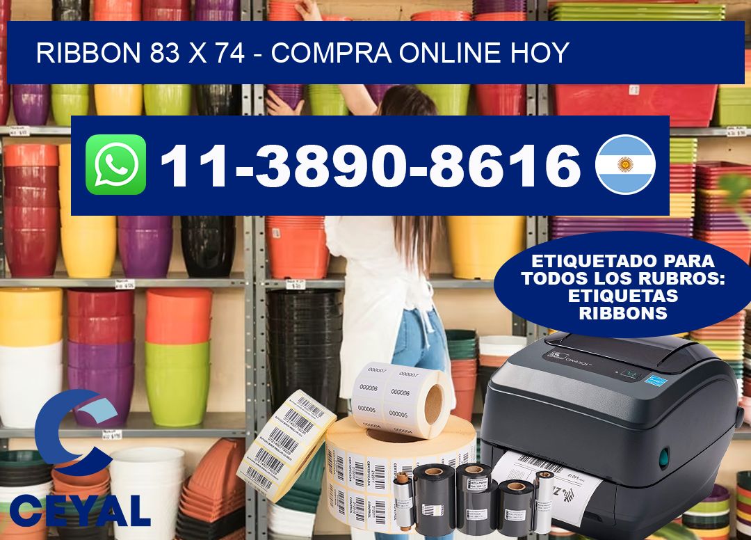 ribbon 83 x 74 - Compra online hoy
