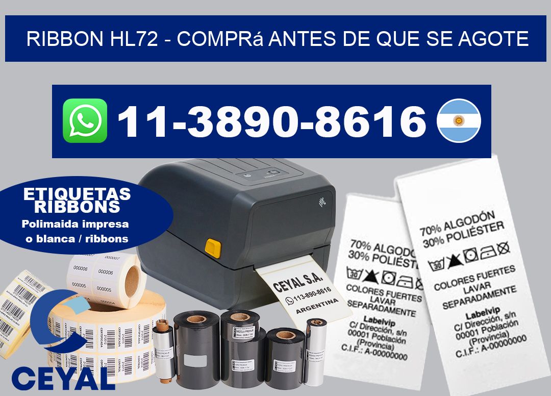 ribbon hl72 - Comprá antes de que se agote