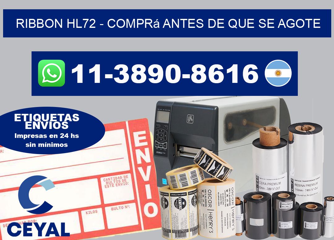 ribbon hl72 – Comprá antes de que se agote