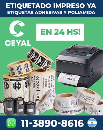 Etiquetas para Control de Lotes Textiles argentina
