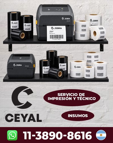 Etiquetas para Mercado Libre Argentina  GAINSHA