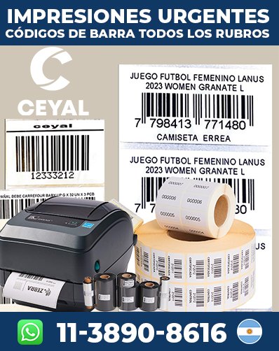 Impresora industrial HPRT INSUMOS argentina