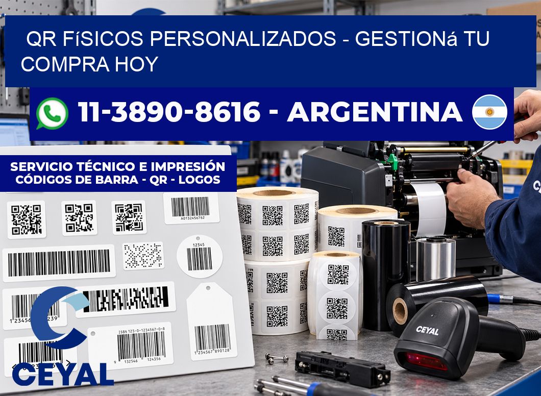 QR Físicos Personalizados - Gestioná tu compra hoy