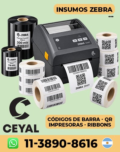 RIBBON RESINA DE IMPRESION - Prepará tu reposición